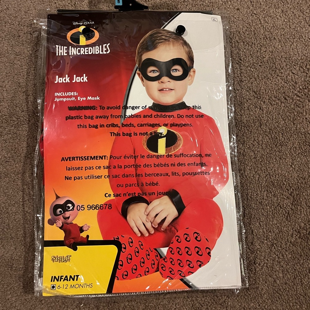 Jack Jack Halloween or party costume